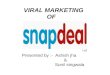Viral marketing of Snapdeal