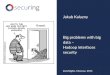 Big problems with big data – Hadoop interfaces security