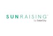 SunRaising, in-kind donations from solar energy