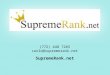 SupremeRank.net Web Design & Brand Optimization Marketing for Dentists PowerPoint