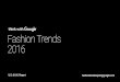 Fashion Trends 2016 Google