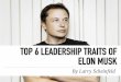 Larry Scheinfeld: Top 6 Leadership Traits of Elon Musk by Larry Scheinfeld