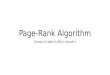 Page-Rank Algorithm Final