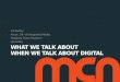 MCN 2015 Ignite: What We Talk About When We Talk About Digital