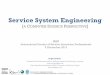 Service System Engineering