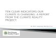Ten clear indicators our climate is changing