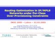 Routing Optimization in IP/MPLS Networks under Per-Class Over-Provisioning Constraints