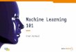 Machine learning 101 dkom 2017