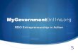 MyGovernmentOnline.org: RDO Entrepreneurship in Action