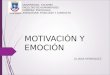 Motivacion y emoción