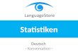 Buk - Languagestore - Statistik