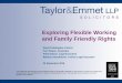 Exploring flexible working  family friendly rights