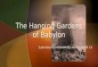 Hanging gardens of babylon