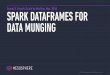 Spark DataFrames for Data Munging