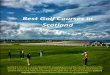 Best Golf Courses in Scotland