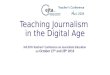 Teachers' Conference Paris: Teaching Journalism in the digital age