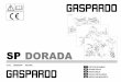 Gaspardo ricambi sp dorada 2003 09 (19530194) parts catalog