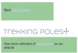 Trekking pole replacement accessories sets