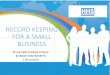 Record keeping for a small business