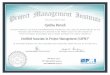 PMI Cynthia Parnell Certified Associate in Project Management Certification 1740159