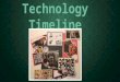 Technology timeline collage