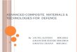 Advanced Composite  Materials & Technologies for  Defence
