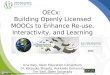 OECx: Building Openly Licensed MOOCs to Enhance Re-use, Interactivity, and Learning Data