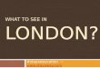 What to See in LONDON? - Stayawaycation!