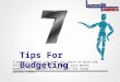 7 Tips for Budgeting - Support4america.com