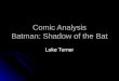 Comic analysis-Turner