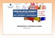 Workshop di presentazione del Corso sul Social Commerce