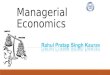 Managerial Economics | Unit 2