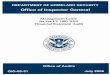 Management Letter for the FY 2005 DHS Financial Statement Audit