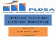 Strategic Fleet and Transport Management