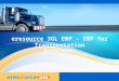Master Module  eresource 3GL ERP(ERP for Transportation)