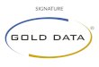 Gold Data Signature