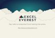 Excel Everest - Corproate Excel Training Overview