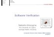 Software Verification, весна 2010: Software Verification