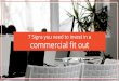 7 signs you need to invest in a commercial fit out
