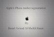 Apple's iPhone market segmentation