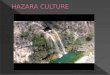 Hazara culture presantation