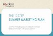 10 Step Summer Marketing Plan