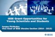 IEEE Grant Opportunities for Young Scientists and Students