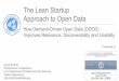 DDOD - The Lean Startup Approach to Open Data