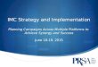 IMC Strategy and Implementation