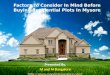 Factors to consider in mind before buying residential plots in mysore