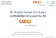 SAP Cloud for Analytics : Kunde Coop Mineralöl
