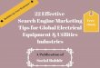 22 effective search engine marketing seo tips for global electrical equipment & utilities industries