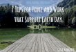 Susie Almaneih: 7 Tips for Home and Work that Support Earth Day