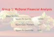 McDonald’s Financial Analysis